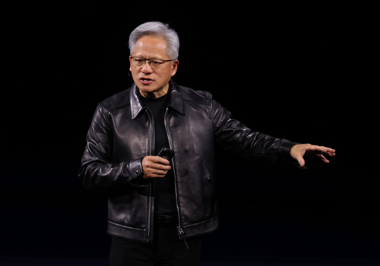 Heckler disrupts Nvidia CEO Huang’s speech at Berlin conference — MarketWatch