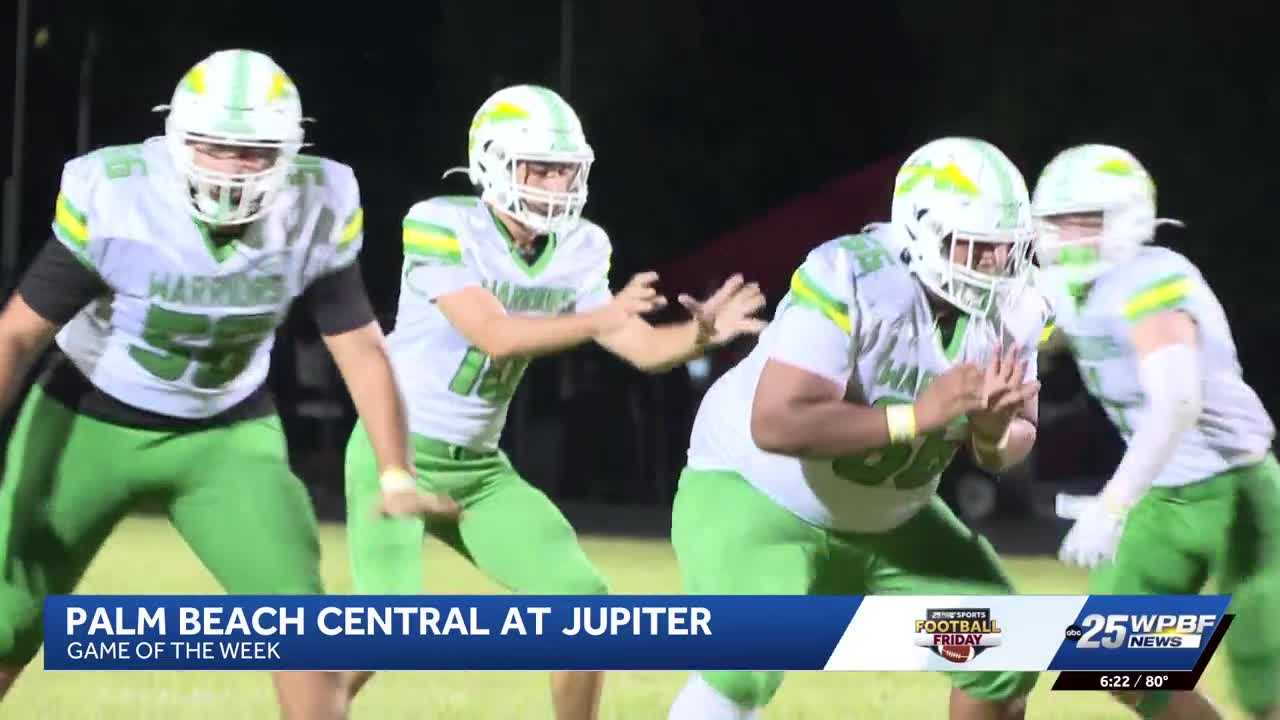 Jupiter and Palm Beach Central compete for district title in pivotal matchup — WPBF Sports Palm Beach, Miami Sports news